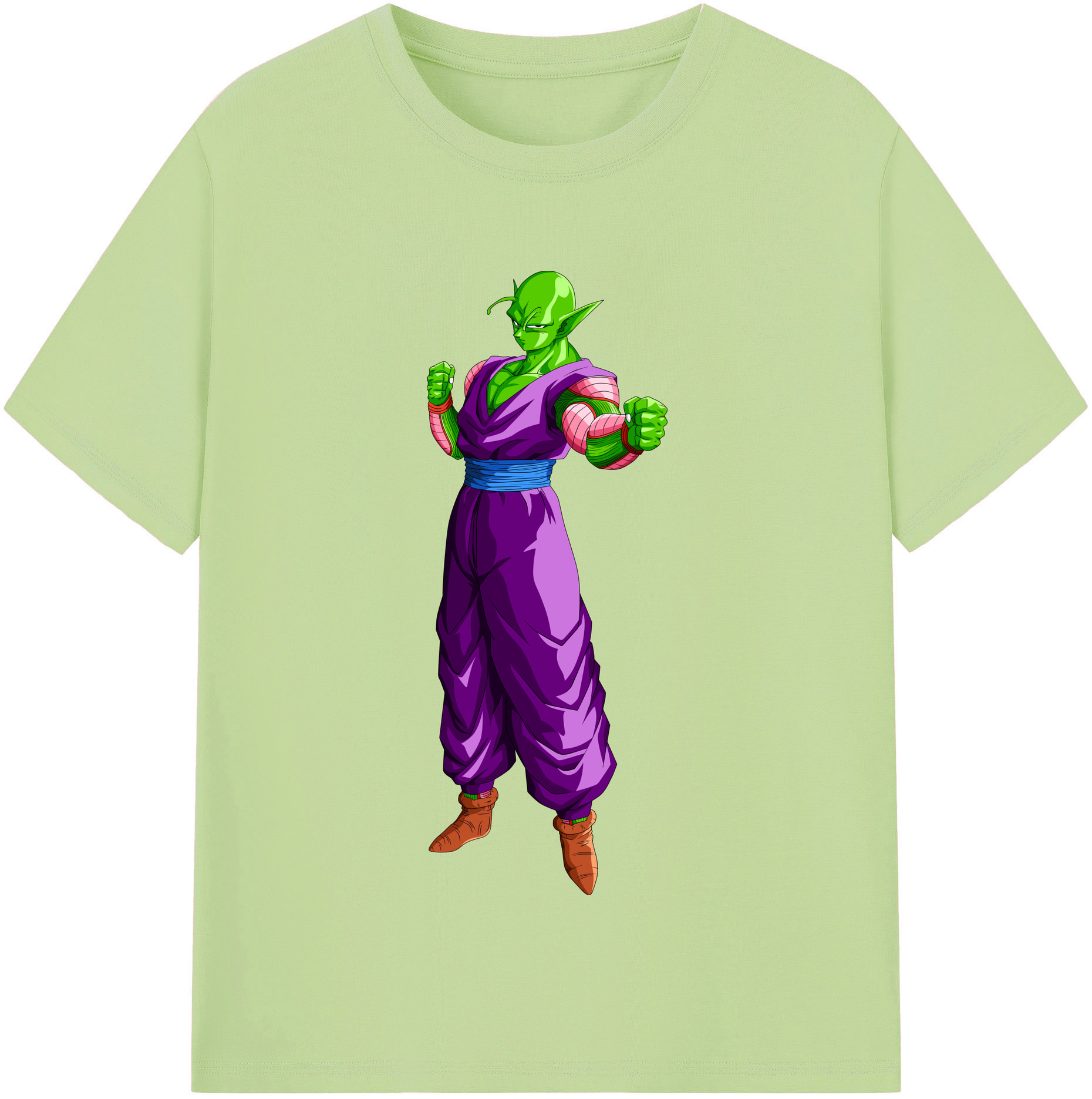 （画像用） ドラゴンボール ピッコロ DRAGON BALL Piccolo 綿100％半袖Tシャツ（フロントプリント）